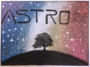 astro chalkboard