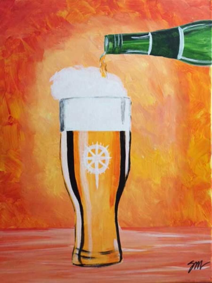 Pour and Paint Night at Allentown Brew Works @ Fegley's Allentown Brew Works | Allentown | Pennsylvania | United States