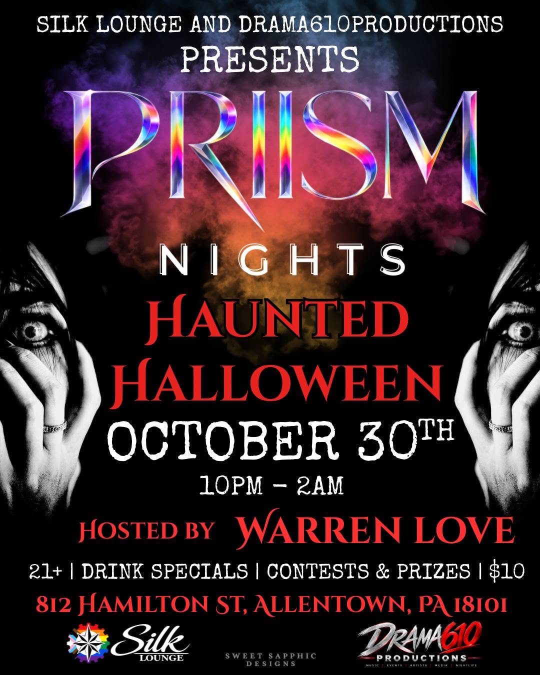 PRIISM Nights Haunted Halloween at Allentown Brew Works @ Allentown Brew Works